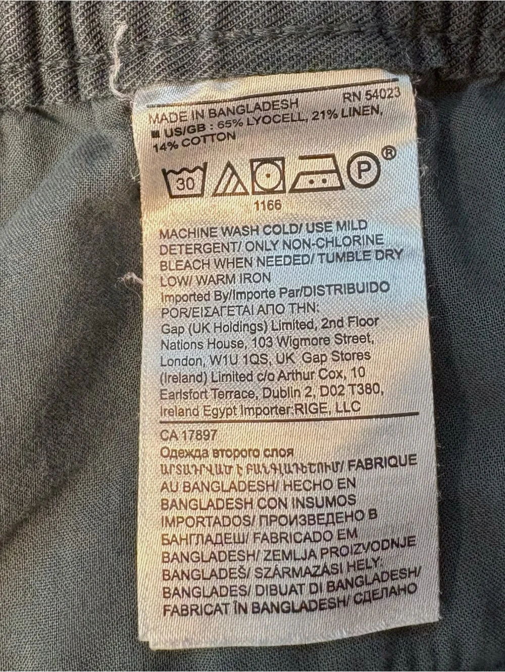 Banana Republic Luxe Lounge Cargo Jogger Pants Charcoal Grey Orca Size L